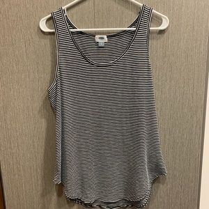 B&W Stripped Old Navy Tank top